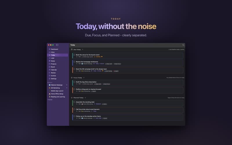 LaterLoom Today view from the official App Store listing