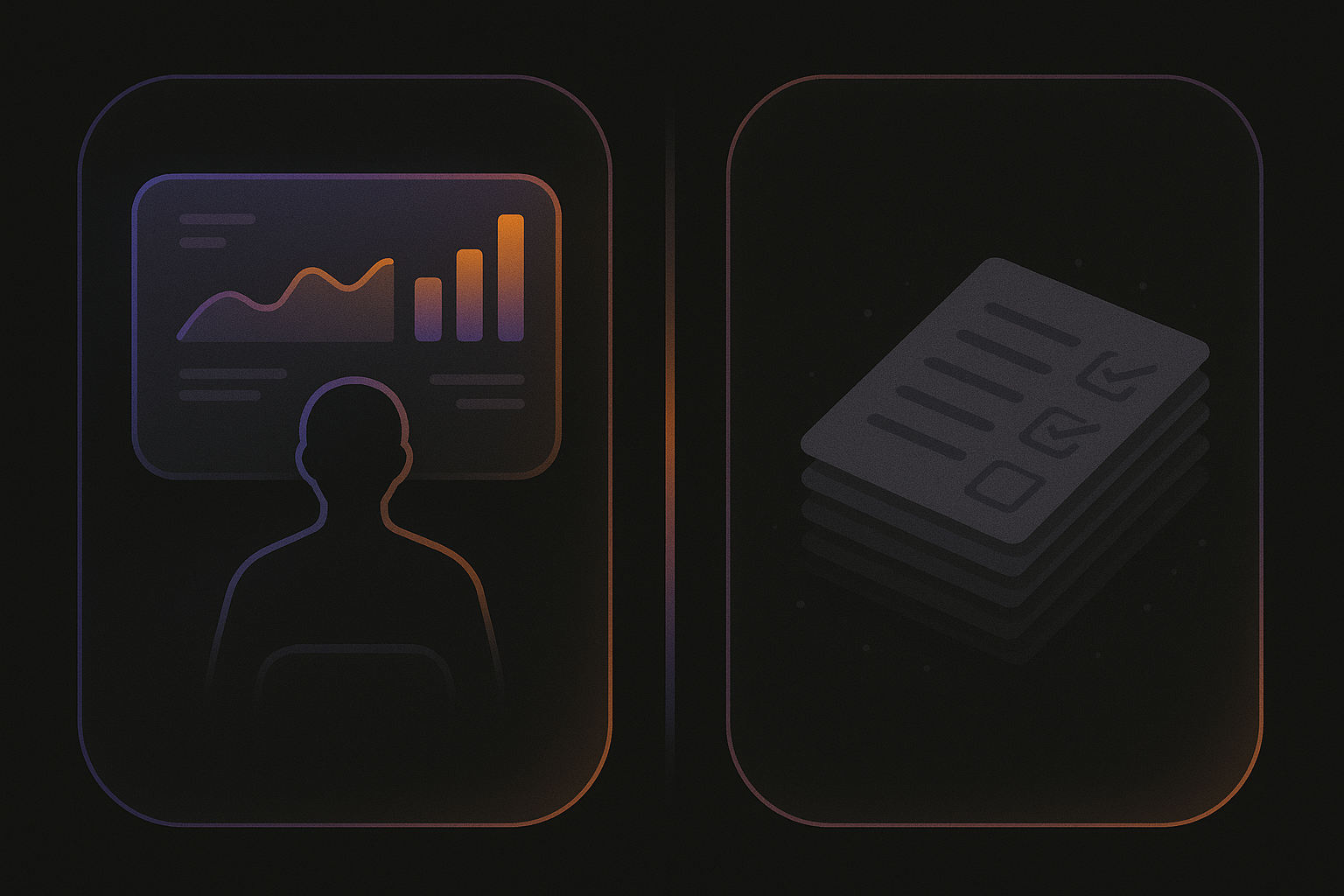 AI real-time marketing dashboard compared with traditional survey-based reports